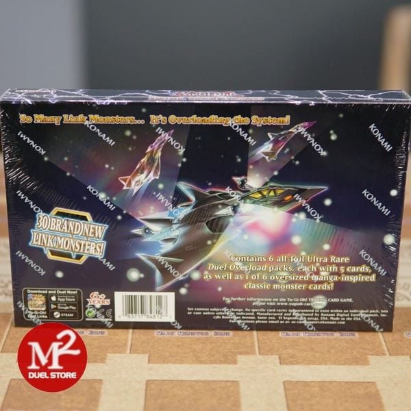 Hộp thẻ bài Yugioh Duel Overload Collection Box - Chính hãng Konami