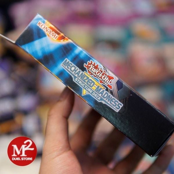 Hộp thẻ bài Yugioh Mechanized Madness Structure Deck - Chính hãng Konami