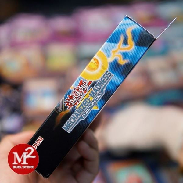 Hộp thẻ bài Yugioh Mechanized Madness Structure Deck - Chính hãng Konami