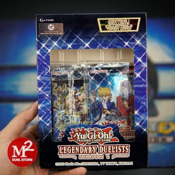 Hộp thẻ bài Yugioh Legendary Duelists Season 1 - Chính hãng Konami