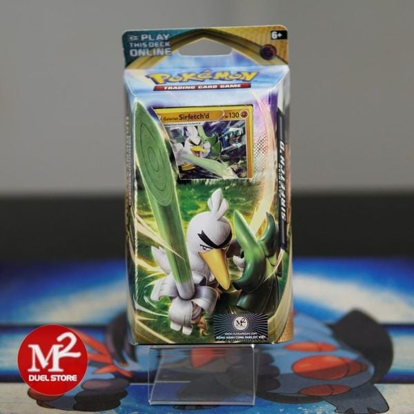 Hộp thẻ bài Pokemon SWORD & SHIELD Darkness Ablaze - Galarian Sirfetch'd - Theme Deck - Chính hãng Nintendo