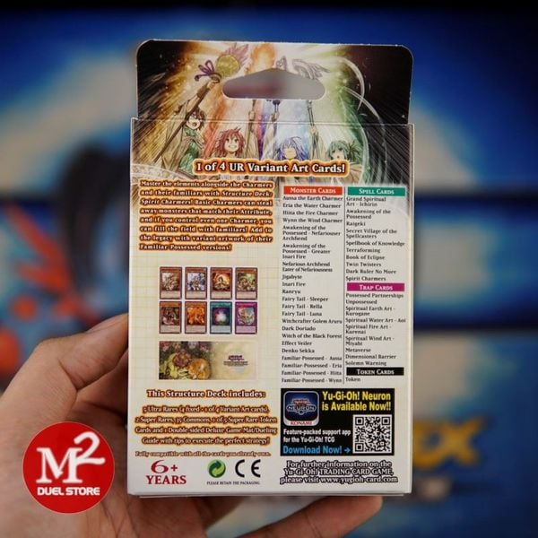 Hộp thẻ bài Yugioh Spirit Charmers Structure Deck - Chính hãng Konami