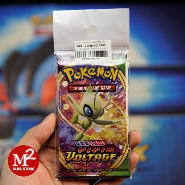 Gói thẻ bài Pokemon Sword & Shield VIVID VOLTAGE - Booster Pack - Chính hãng Nintendo