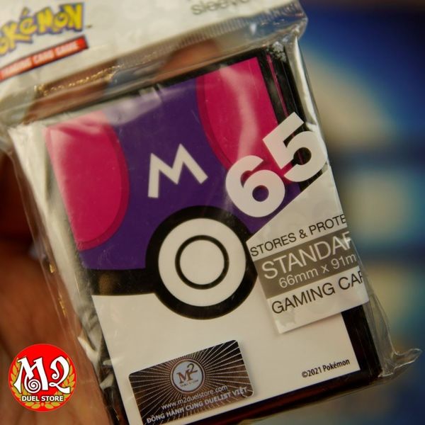 Bọc bài Standard size Pokemon Master Ball Sleeves - Chính hãng Ultra Pro