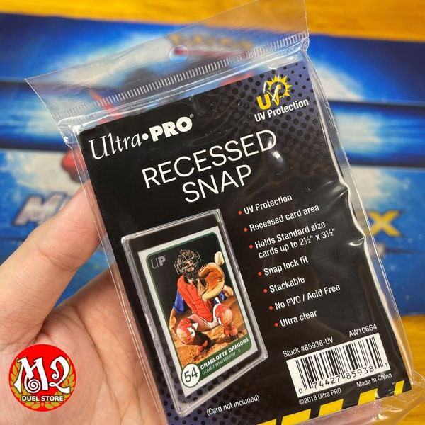 Hộp bảo vệ Recessed Snap UV Card Holder - Chính hãng Ultra Pro