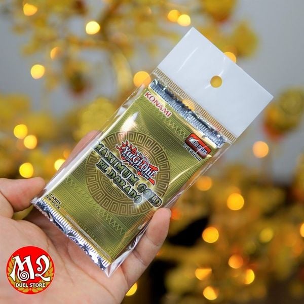 Gói thẻ bài Yugioh Maximum Gold El Dorado MGED - Booster Pack - Chính hãng Konami