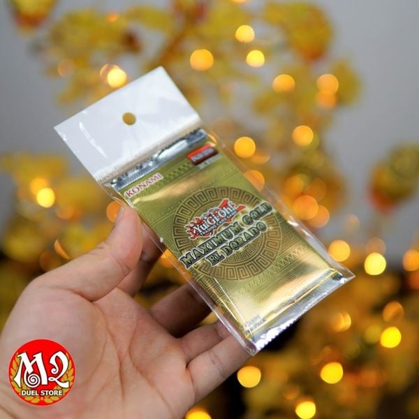 Gói thẻ bài Yugioh Maximum Gold El Dorado MGED - Booster Pack - Chính hãng Konami