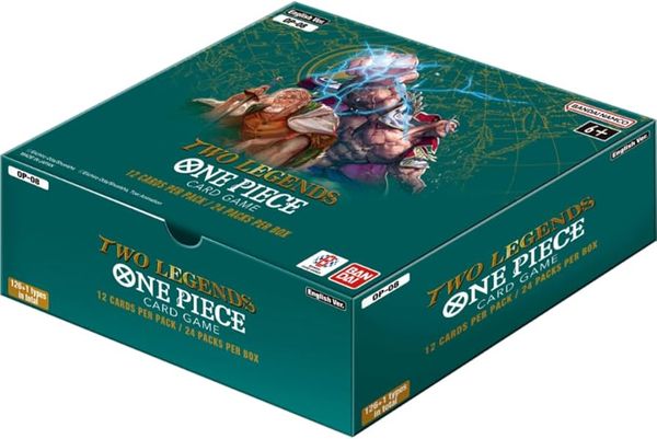 Hộp thẻ bài One Piece TCG: Two Legends - Booster Box OP-08 - Chính hãng Bandai