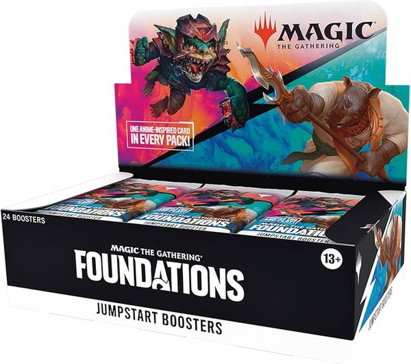 Hộp thẻ bài Magic The Gathering - Foundations - Jumpstart Booster Box - Chính hãng Wizards