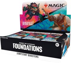 Hộp thẻ bài Magic The Gathering - Foundations - Jumpstart Booster Box - Chính hãng Wizards