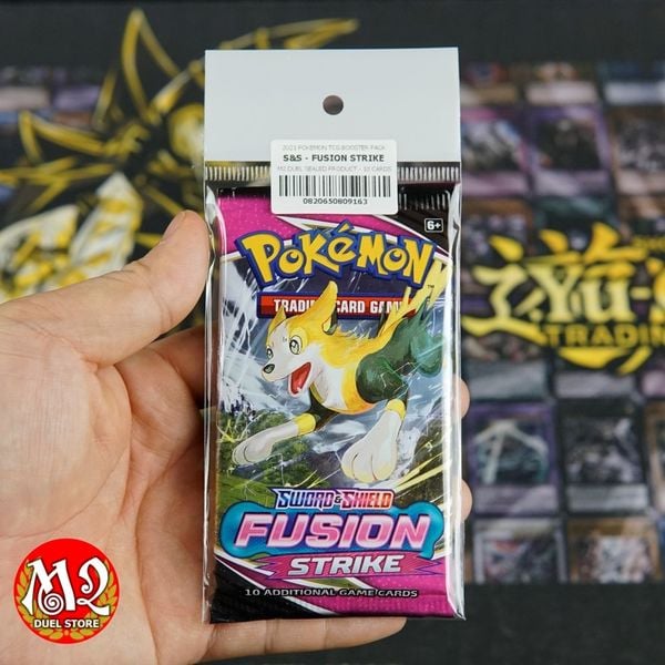 Gói thẻ bài Pokemon Sword & Shield FUSION STRIKE - Booster Pack - Chính hãng Nintendo