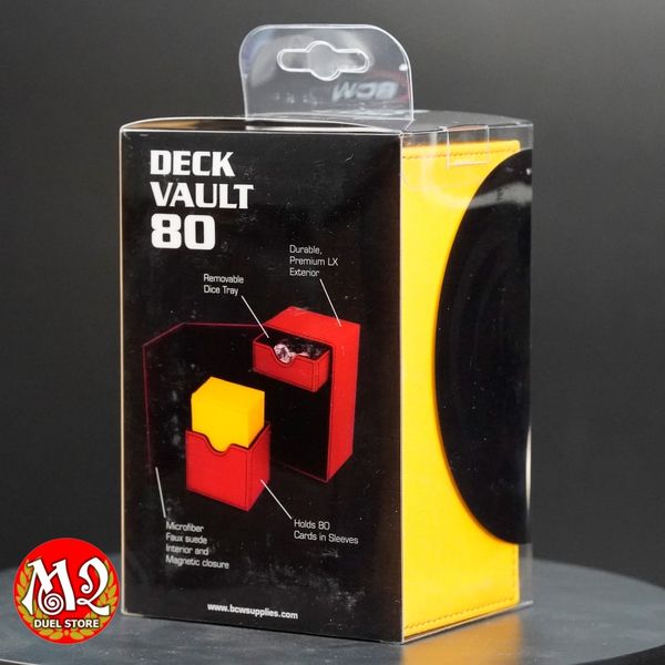 Hộp đựng bài LX Deck Vault Card Case - Chính hãng BCW (Xả kho - Hàng lỗi)