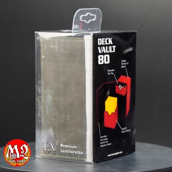 Hộp đựng bài LX Deck Vault Card Case - Chính hãng BCW (Xả kho - Hàng lỗi)