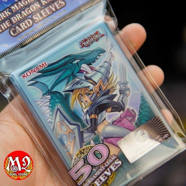 Bọc bài Yugioh Dark Magician Girl The Dragon Knight Card Sleeves - Chính hãng Konami