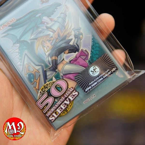 Bọc bài Yugioh Dark Magician Girl The Dragon Knight Card Sleeves - Chính hãng Konami
