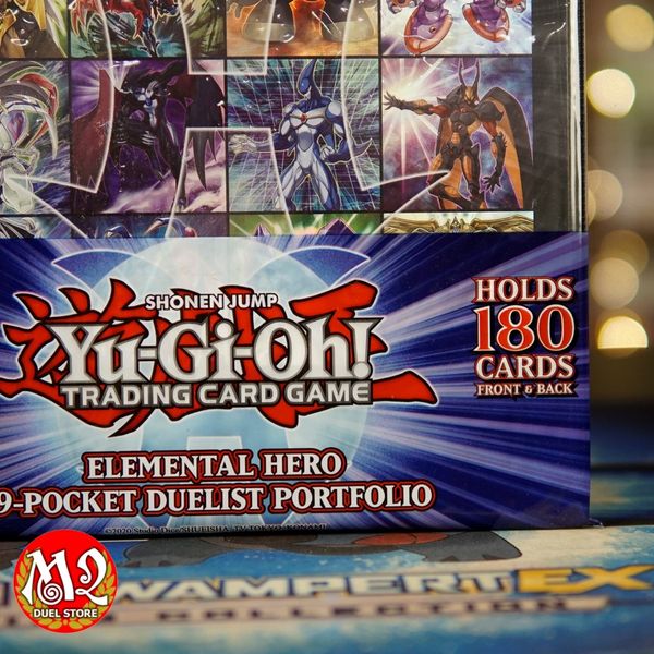 Album sưu tập Yugioh Elemental Hero 9-Pocket Duelist Portfolio - Chính hãng Konami