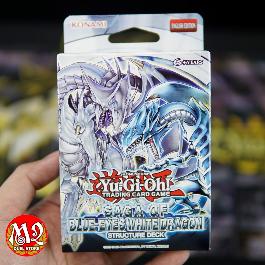Hộp thẻ bài Yugioh Saga of Blue-Eyes White Dragon Structure Deck