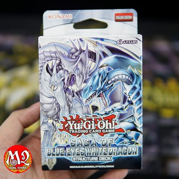 Hộp thẻ bài Yugioh Saga of Blue-Eyes White Dragon Structure Deck SDBE 2022 - Chính hãng Konami