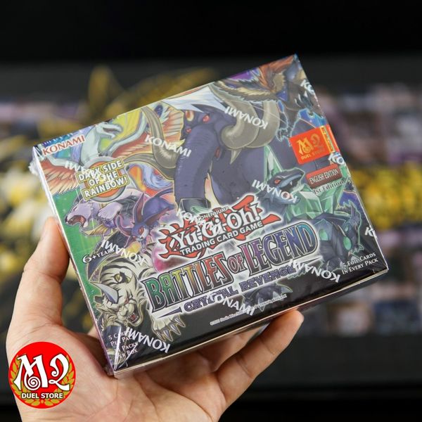 Hộp bài Yugioh Battles of Legend: Crystal Revenge Booster Box - BLCR Chính hãng Konami