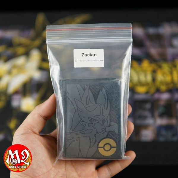Bọc bài Standard size Pokemon Sword & Shield Zacian Sleeves - Chính hãng Nintendo