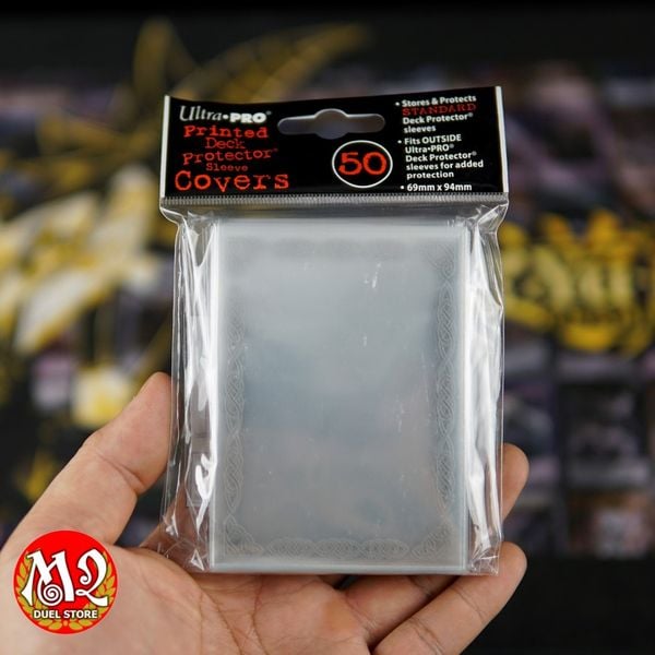 Bọc bài Cover size Borders: Silver Celtic Card Sleeves - Chính hãng Ultra Pro