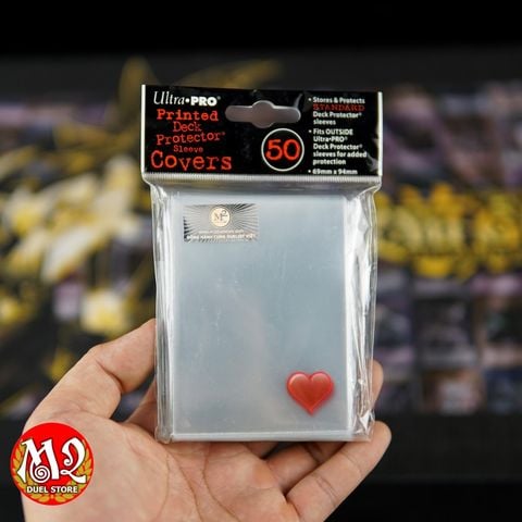 Bọc bài Cover size Emoji: Heart Trái tim yêu Card Sleeves - Chính hãng Ultra Pro