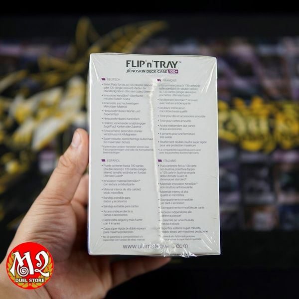 Xả kho Hộp đựng bài Flip'n'Tray 100+ XenoSkin™ Deck case - Chính hãng Ultimate Guard