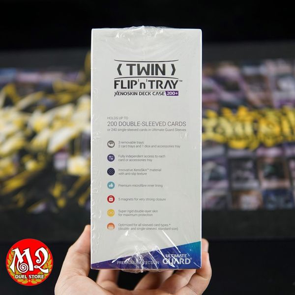 Xả kho Hộp đựng bài Twin Flip'n'Tray™ 200+ XenoSkin™ Deck case - Chính hãng Ultimate Guard