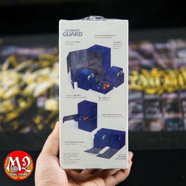 Xả kho Hộp đựng bài Twin Flip'n'Tray™ 200+ XenoSkin™ Deck case - Chính hãng Ultimate Guard