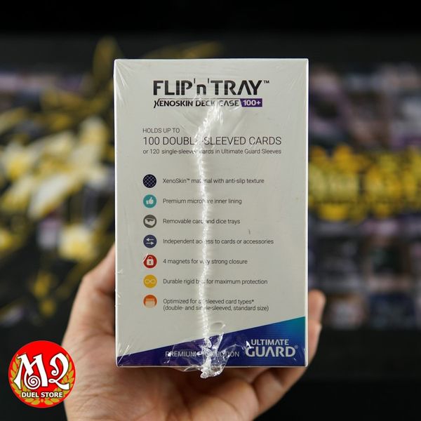 Xả kho Hộp đựng bài Flip'n'Tray 100+ XenoSkin™ Deck case - Chính hãng Ultimate Guard