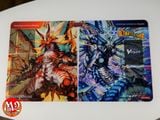 Bàn đấu bài Vanguard Zeroth Dragon Drachma and Megiddo Game Mat - Chính hãng Bushiroad