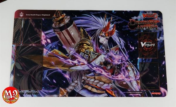 Bàn đấu bài Vanguard Demonic Advent (Enma Stealth Rogue, Mujinlord) Game Mat - Chính hãng Bushiroad