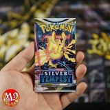 Gói thẻ bài Pokemon Sword & Shield SILVER TEMPEST - Booster Pack - Chính hãng Nintendo