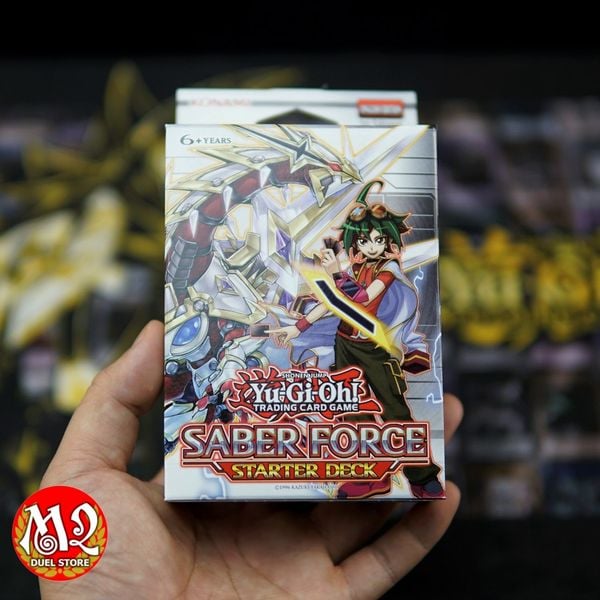Hộp thẻ bài Yugioh Saber Force Starter Deck - Chính hãng Konami