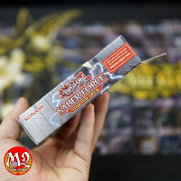 Hộp thẻ bài Yugioh Saber Force Starter Deck - Chính hãng Konami