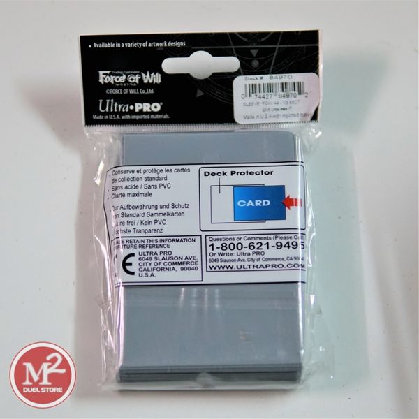 Bọc bài Standard Size Force Of Will A4 Bors Sleeves - Chính hãng Ultra Pro