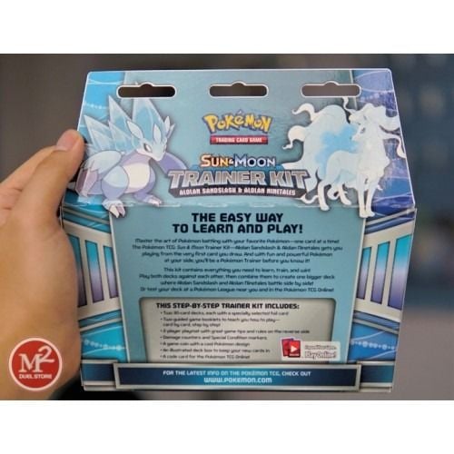 Hộp thẻ bài Pokemon Sun & Moon - Alolan Sandslash và Alolan Ninetales Trainer Kit - Theme Deck - Chính hãng Nintendo