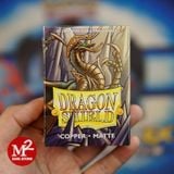 Bọc bài Japanese size Matte Sleeves - Copper - Màu đồng - Chính hãng Dragon Shield