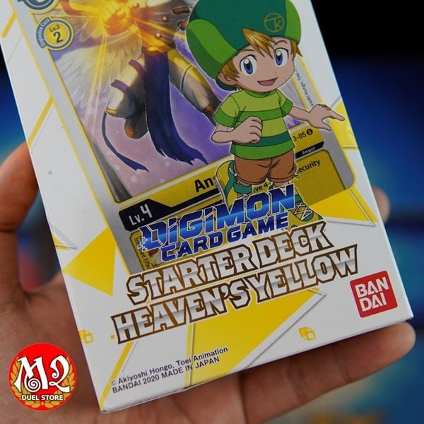 Hộp thẻ bài Digimon Card Game Heaven's Yellow Starter Deck - Chính hãng Bandai
