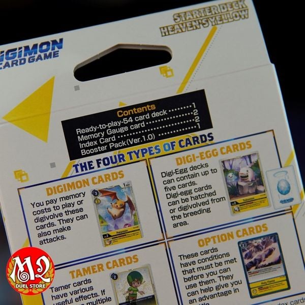 Hộp thẻ bài Digimon Card Game Heaven's Yellow Starter Deck - Chính hãng Bandai