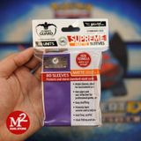 Bọc bài Standard Size Supreme Matte Tím Sleeves - Chính hãng Ultimate Guard