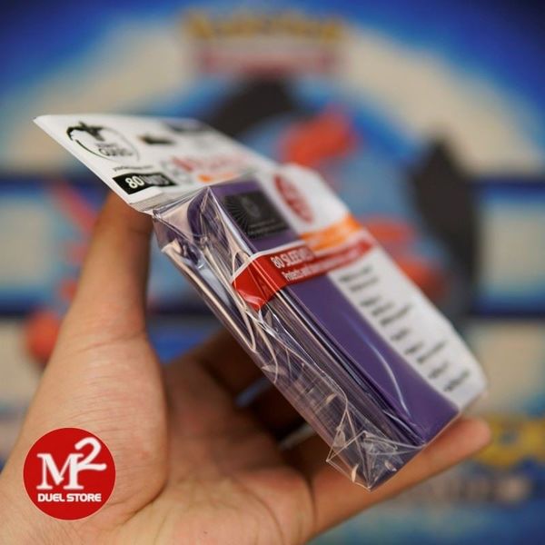 Bọc bài Standard Size Supreme Matte Tím Sleeves - Chính hãng Ultimate Guard
