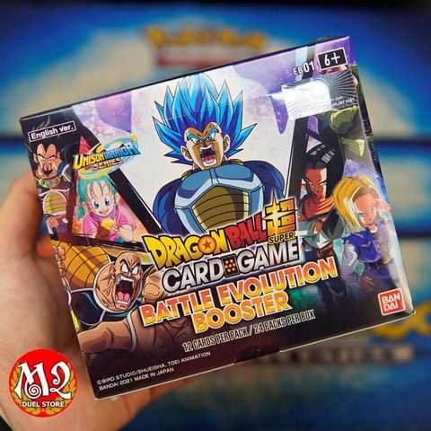Hộp thẻ bài Dragon Ball Super Battle Evolution Booster Box EB-01 - Chính hãng Bandai
