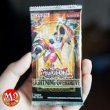 Gói thẻ bài Yugioh Lightning Overdrive - Booster Pack - LIOV Chính hãng Konami