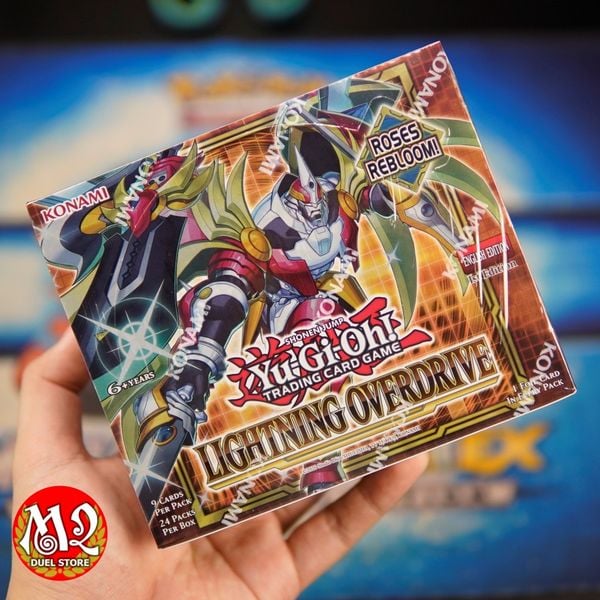 Hộp thẻ bài Yugioh Lightning Overdrive Booster Box - LIOV Chính hãng Konami