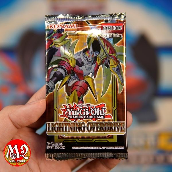 Gói thẻ bài Yugioh Lightning Overdrive - Booster Pack - LIOV Chính hãng Konami