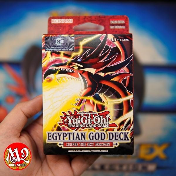 Hộp thẻ bài Yugioh Egyptian God Deck: Slifer the Sky Dragon Structure Deck - Chính hãng Konami