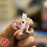 Huy hiệu sưu tập Pokemon Mewtwo - Chính hãng Nintendo