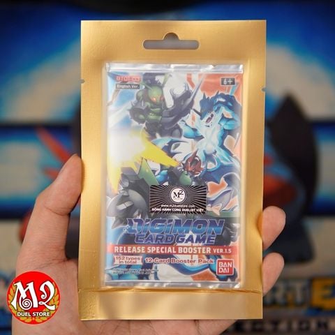 Gói thẻ bài Digimon Card Game VER.1.5 Booster Pack - Chính hãng Bandai