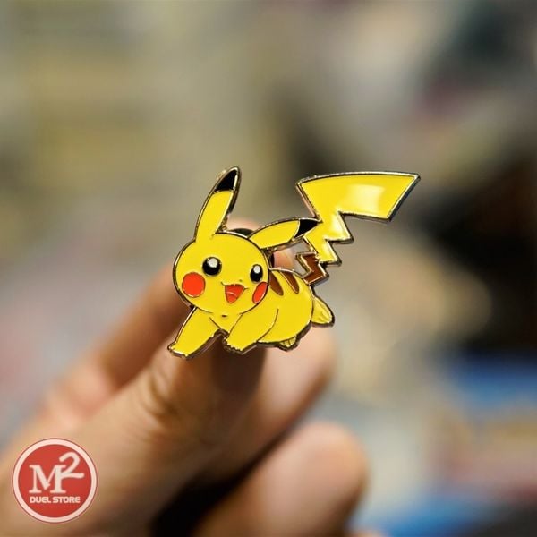 Huy hiệu sưu tập Pokemon Pikachu - Chính hãng Nintendo